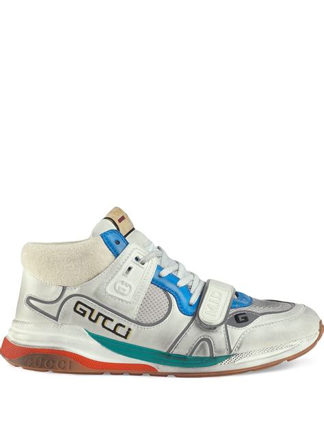 gucci ultrapace sneakers men|gucci high top sneakers men's.